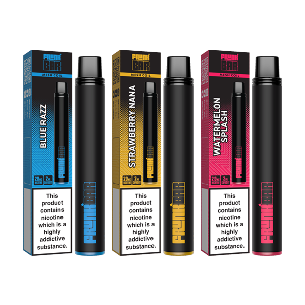 Frunk Bar Mesh 20mg Disposable Vape - 600 Puffs • Rebel Vape • Cork 