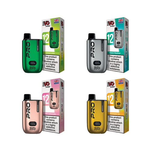 IVG Pro 12 20mg Prefilled Pod Kit - 10000 Puffs