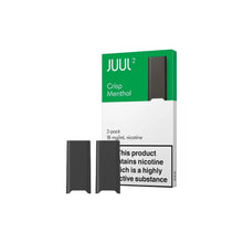 Load image into Gallery viewer, JUUL 2 18mg Vape Pods - 200 Puffs (2-Pack) - Crisp Menthol
