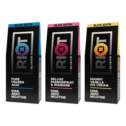 Riot Squad Black Edition V2 Shortfill - 50ml (2-Pack)