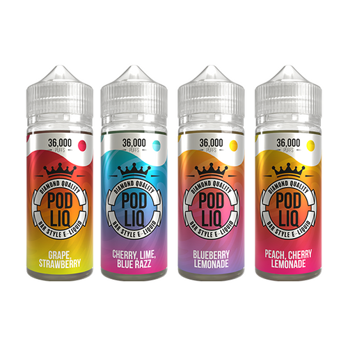 Riot Squad Pod Liq Shortfill - 80ml - Grape Strawberry