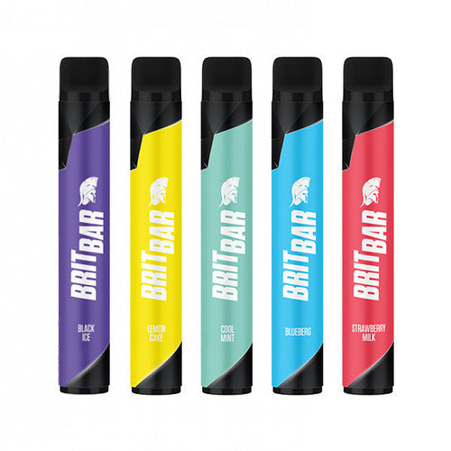 Brit Bar 20mg - 575 Puffs - Black Chew