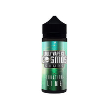 Load image into Gallery viewer, Lolly Vape Co Cosmos Sours - 100ml - Lunation Lime
